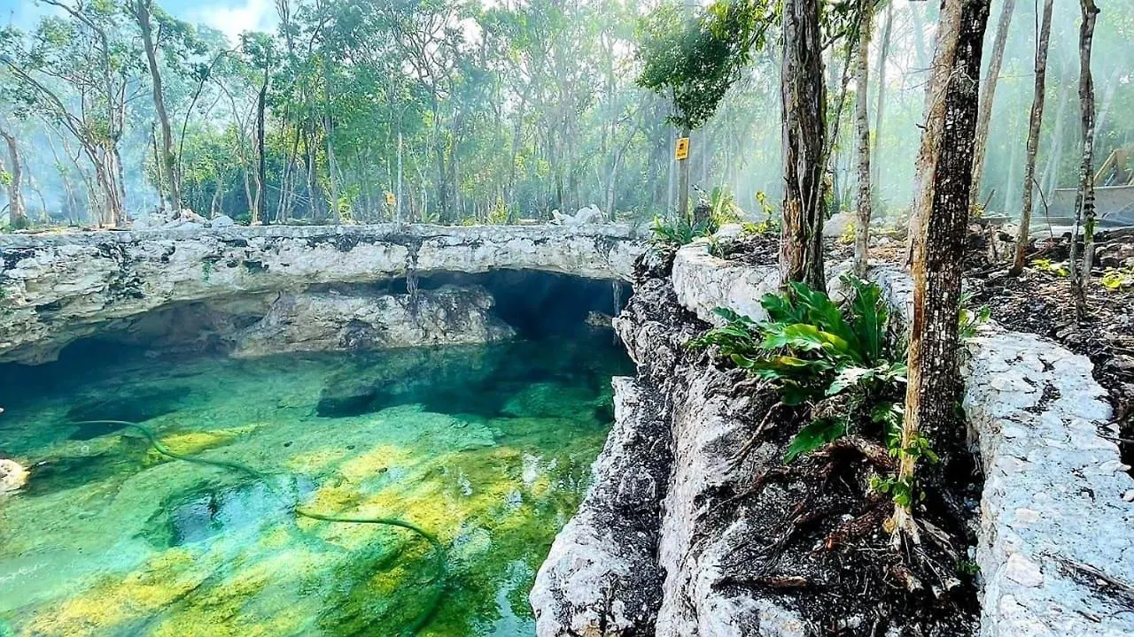 K NAJ- Tiny House con cenote natural privado. Villa Tulum
